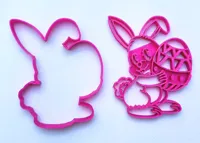 Emporte-pièce lapin de Pâques mignon — photo 4