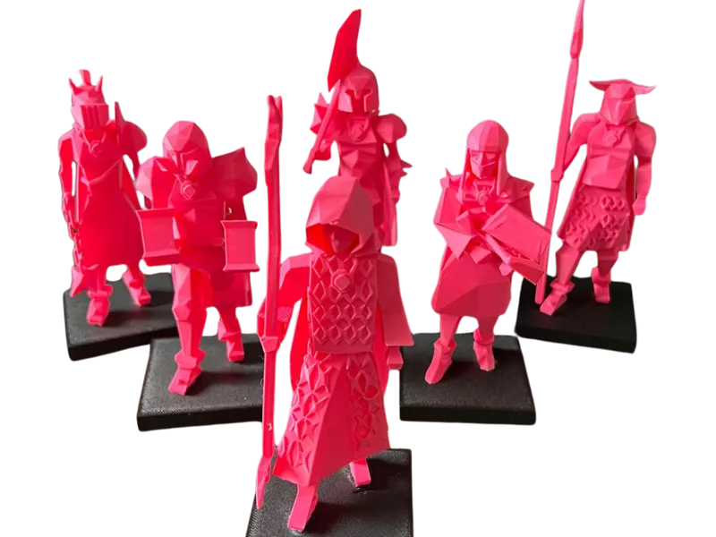 OS Runescape Barrows Brothers Full Set + Stands 