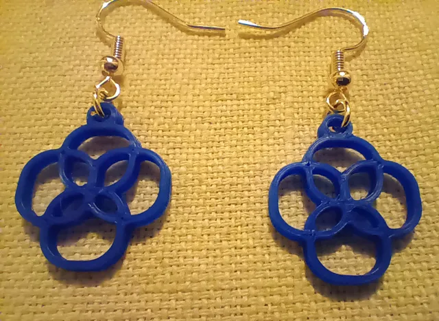 Rounded Square Earrings