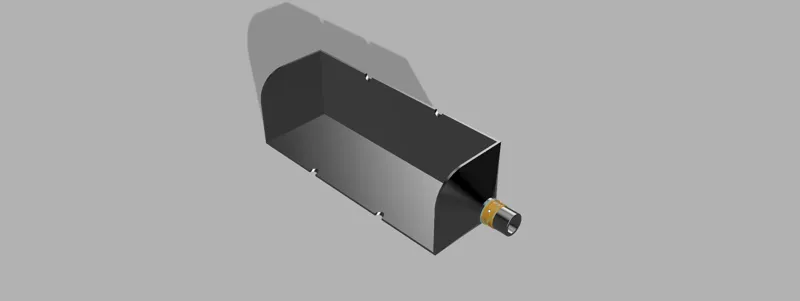 Spray can shaker for Future Sport muscle hammer
