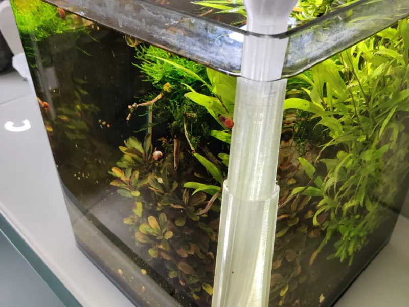 Teleskop-Futterrohr Aquarium