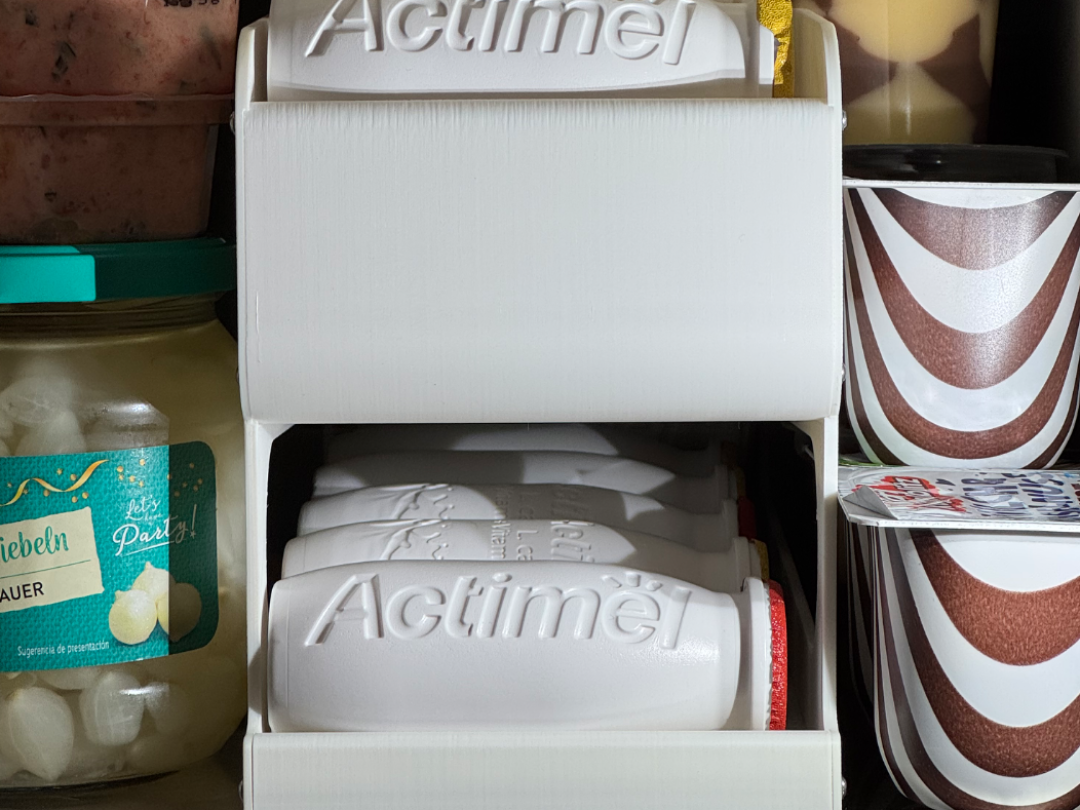 Actimel Geladeira Dispenser (17 Garrafa) – 3-Tier