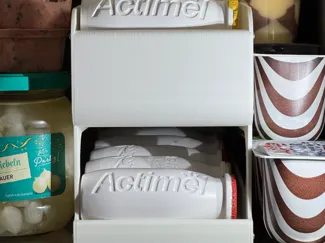 Actimel Fridge Dispenser (17 Bottles) – 3-Tier