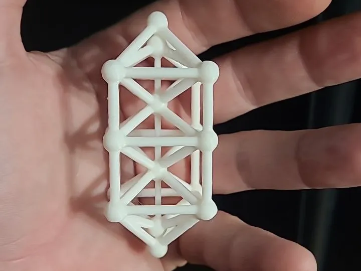 Kathara Grid or Di-Pyramidal rectangular prism