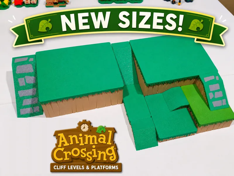 Animal Crossing RAMPS for Cliff Levels & Platforms