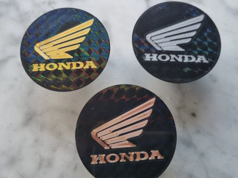 Honda  Logo VF750 Chassis Plug