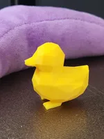 Canard low poly — photo 5