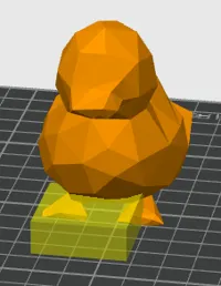 Canard low poly — photo 6