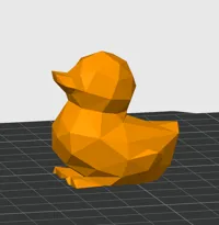 Canard low poly — photo 7