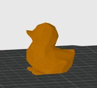 Canard low poly — photo 8