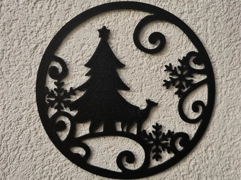Christmas wall art
