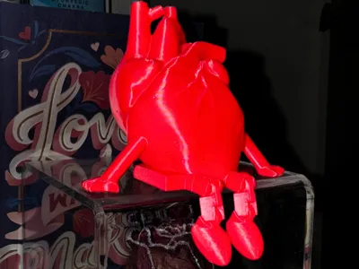 Articulated Anatomical Heart Flexi - Free 3D Print Model - MakerWorld