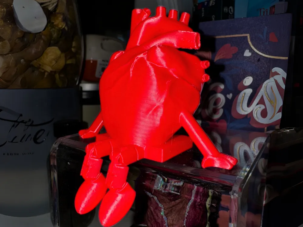 Articulated Anatomical Heart Flexi - Free 3D Print Model - MakerWorld
