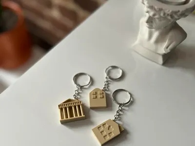 House Keychain Collection v2