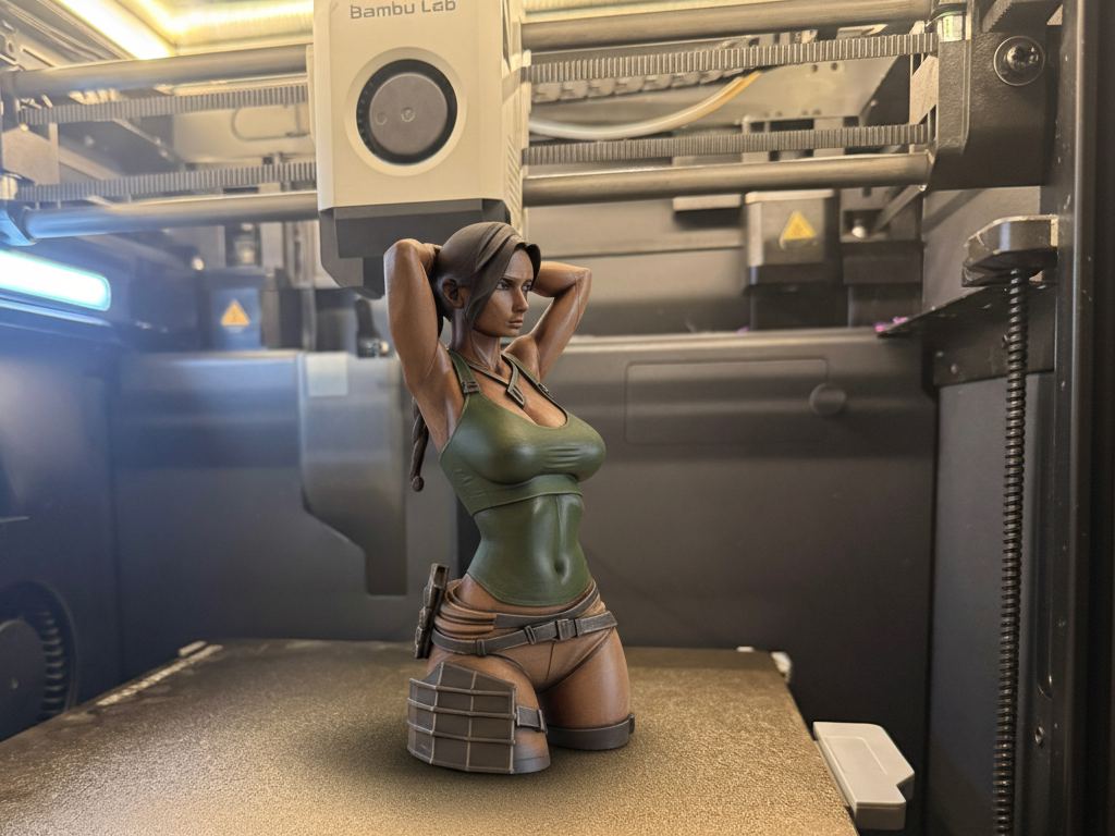 Lara Croft Bust