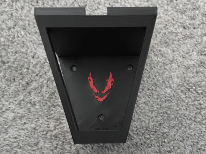 Carnage Brick Helmet Display