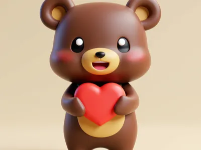 Bear with Heart