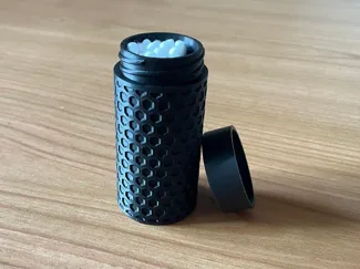 Ohrenstäbchen Behälter