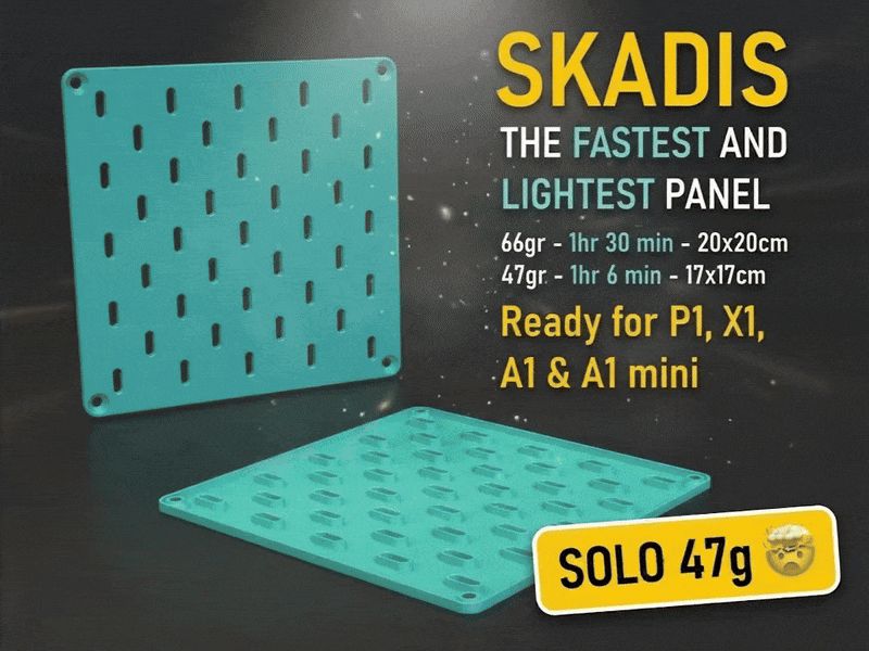 Skadis FASTEST! panel