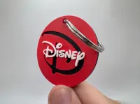 Disney Circular Keychain