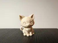 Mini chat mignon low poly — photo 6