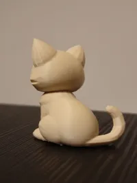 Mini chat mignon low poly — photo 5