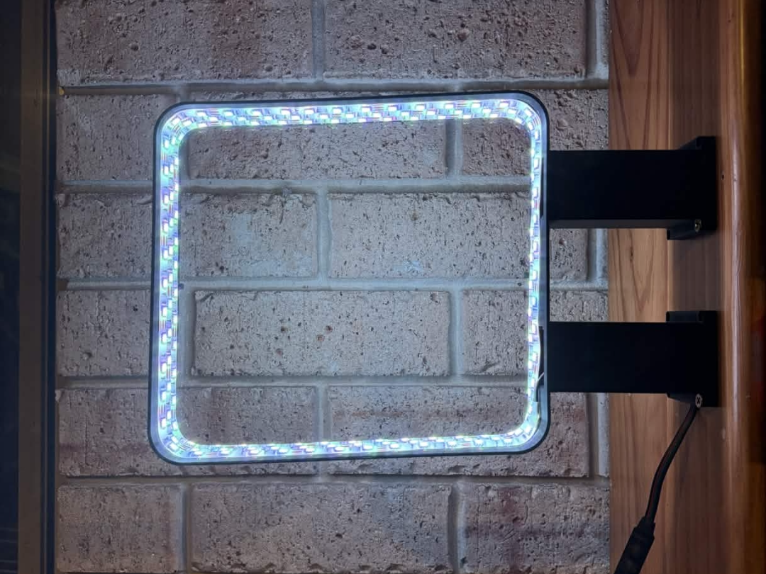Square Lightbox frame only