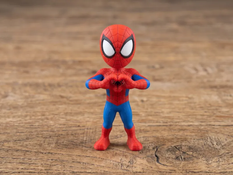 SpiderMan Heart Figure | Marvel