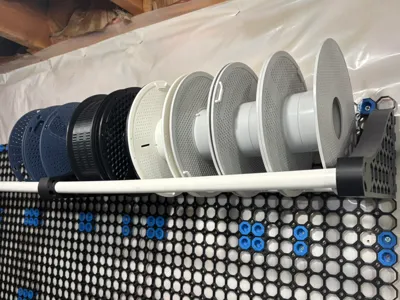 Multiboard EMPTY Filament Spool Shelf