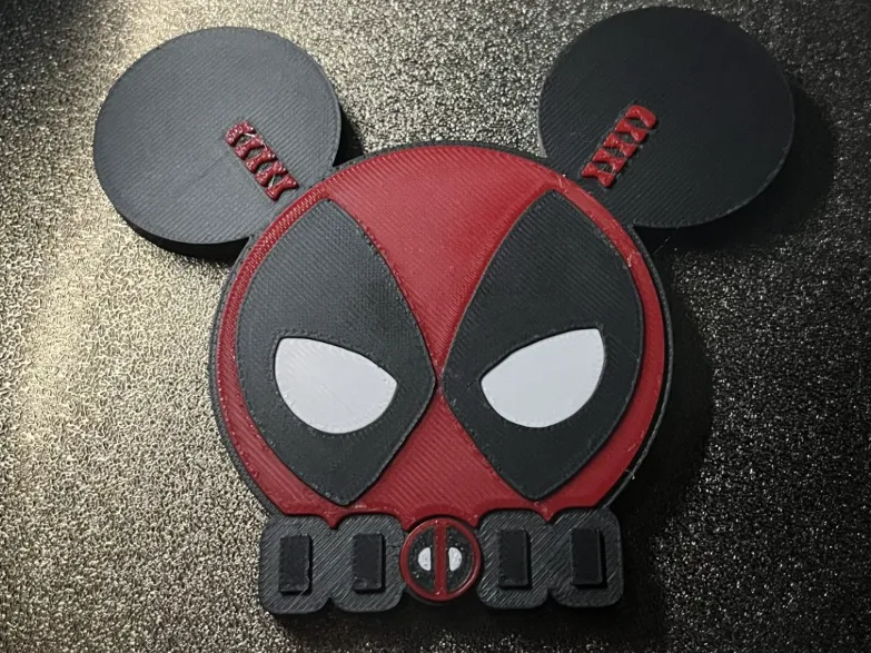 Deadpool mickey fridge magnet