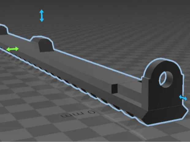 G36E Airsoft Handguard Lower Rail (Picatinny)