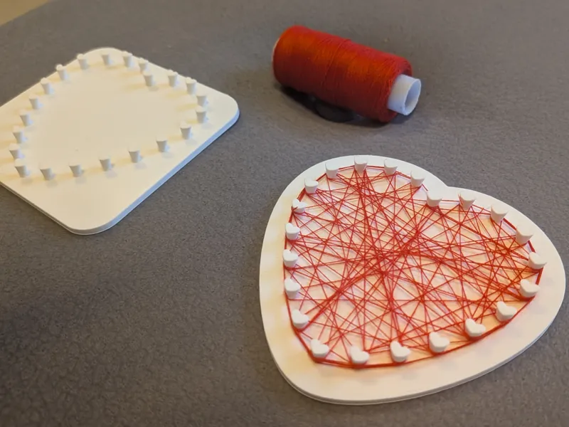 Heart String Art Easy DIY Gift Kit