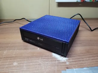 5.25" DVD Enclosure w/ interchangeable top plates
