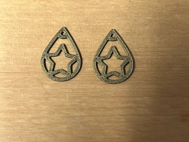 star earrings