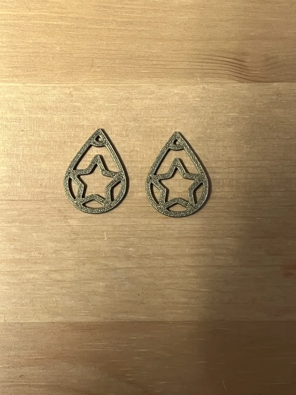 star earrings view 2