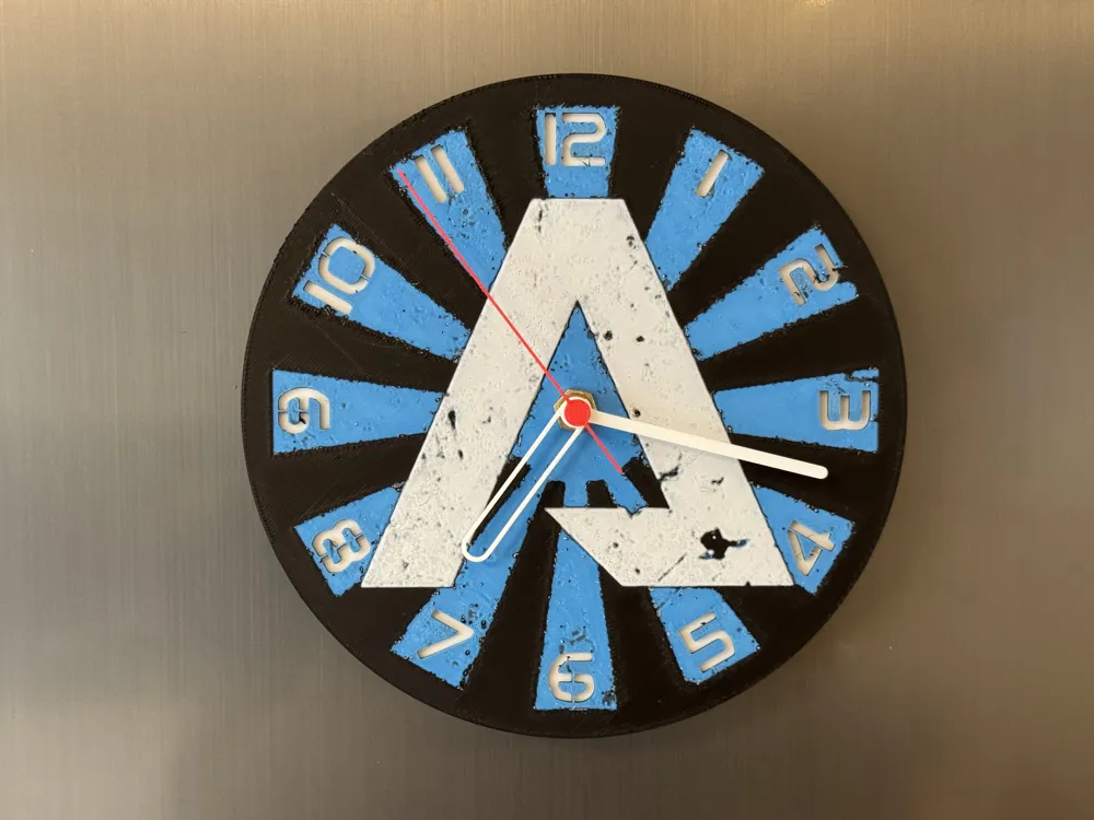 Wall / Desk Clock Titanfall Logo by cP3D MakerWorld: Download Free 3D ...