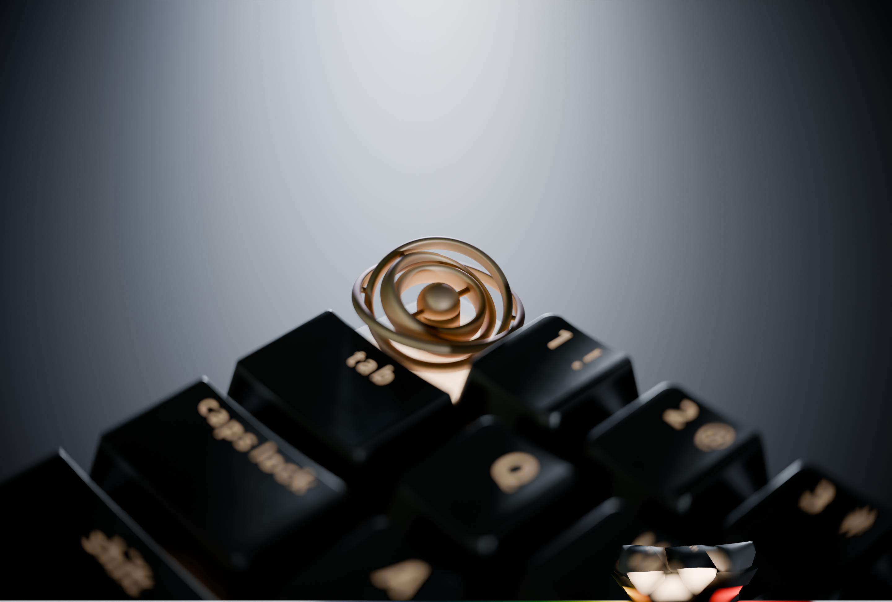 Miniatura 2 do modelo 3D Astronomical Star-Keycap