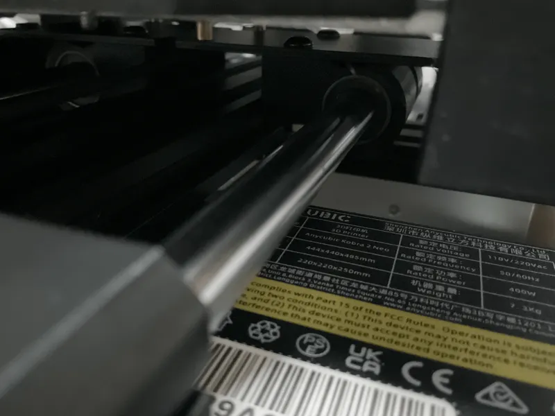 Anycubic Kobra 2 neo linear rod mod - Y axis