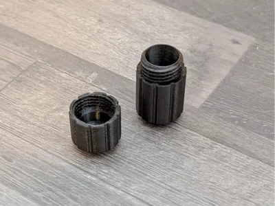 Screw lid container with inside 44x16mm