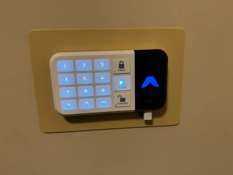 Abode Security System Wall Plate