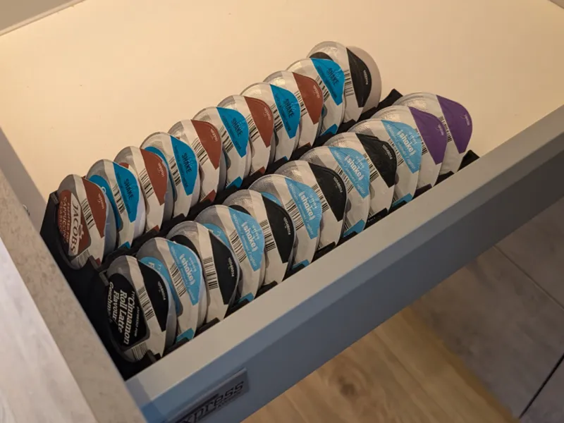 TassimoPods Drawer Tray
