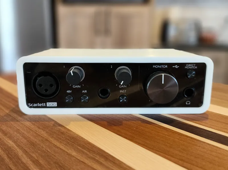 Case for Focusrite Scarlett Solo 3rd Gen