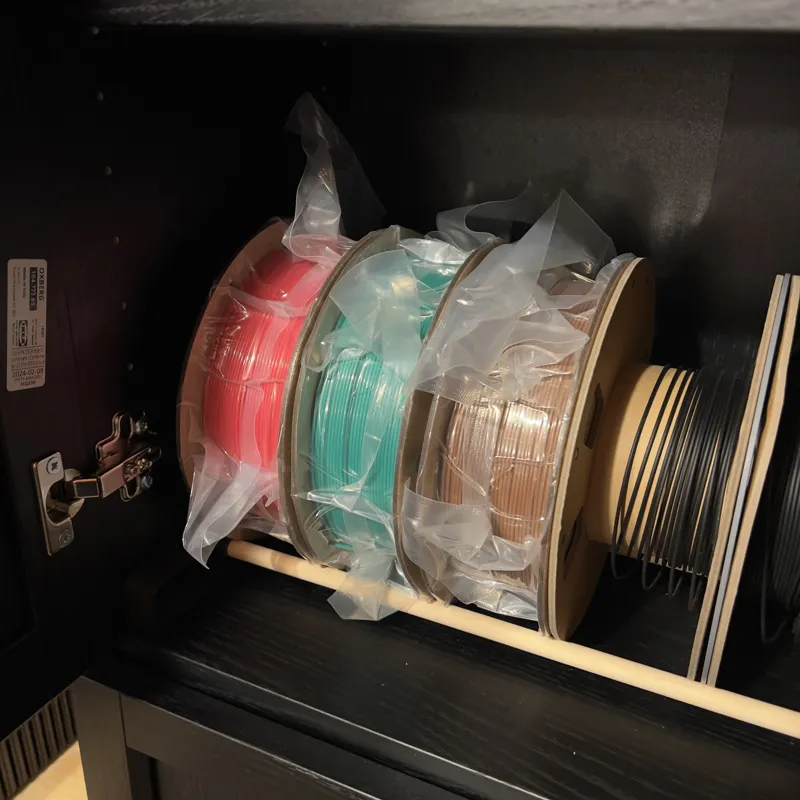 Billy Bookcase Spool Holder