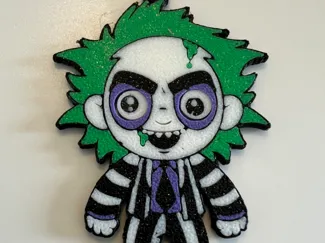 Beetle Juice Key Chain (4 color) AMS needed