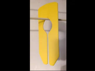 Clothes Rail Divider / Organiser
