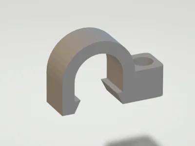 Holder for 5 mm cable