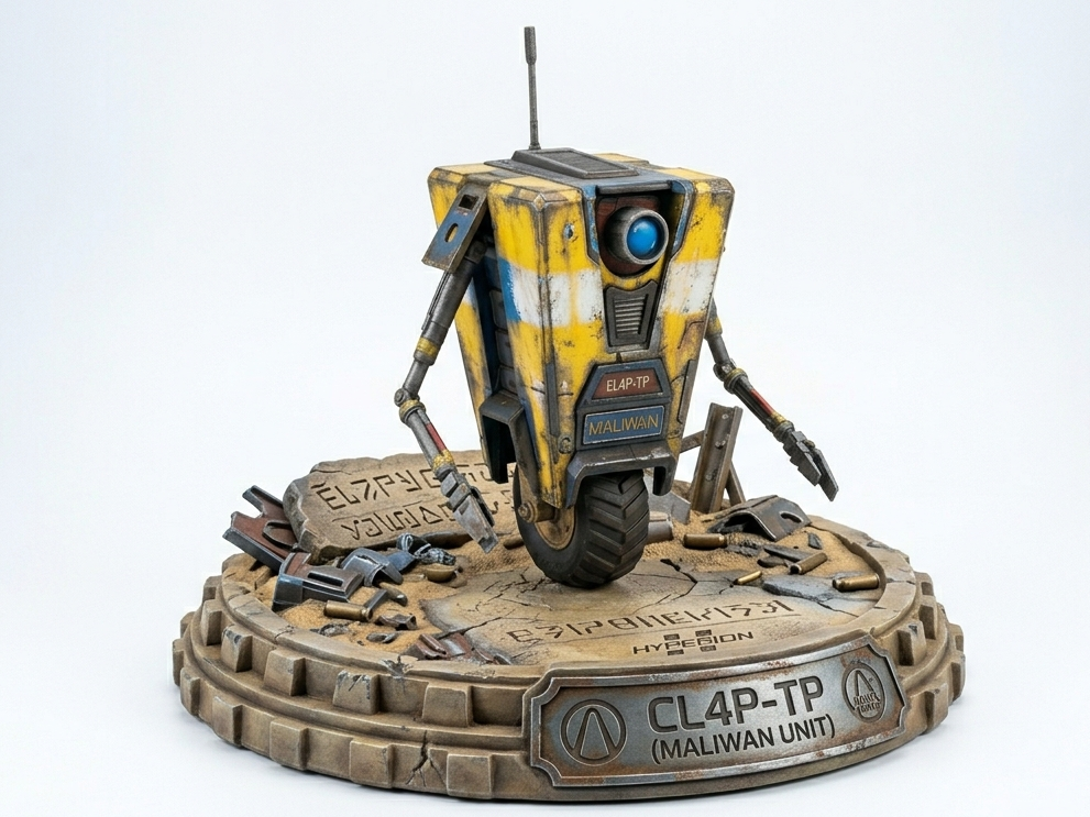 CLAPTRAP BORDERLAND