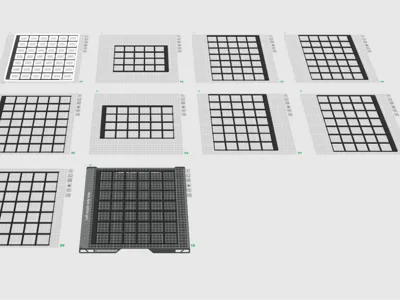 US General 56in toolbox grid base - gridfinity