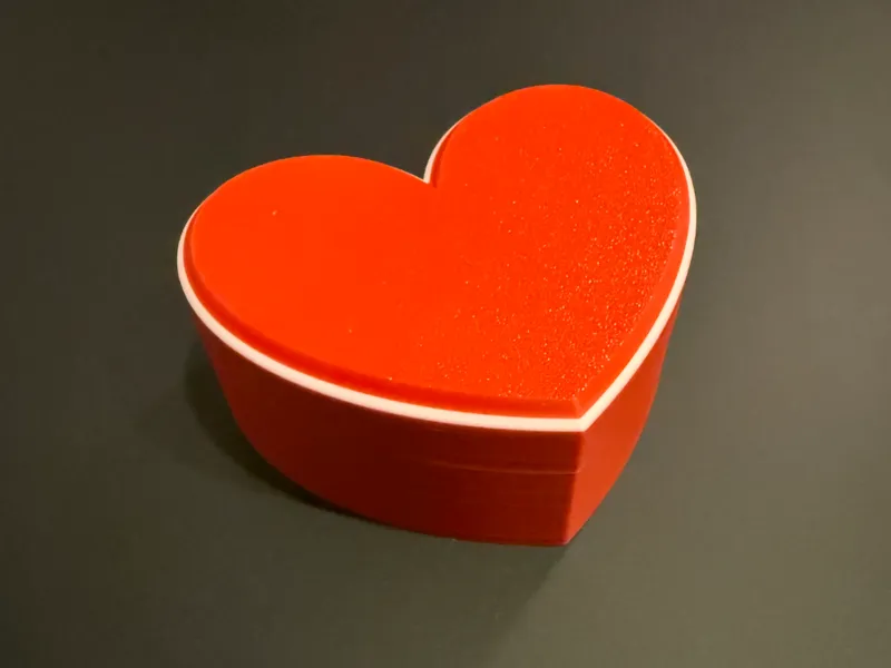 Heart Gift Box (With "I Love You" )