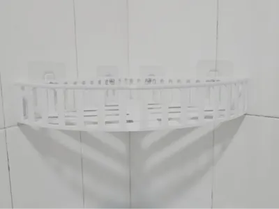 Punch-Free Bathroom Tripod, Bathroom Vanity Shelf, Non perforated bathroom tripod